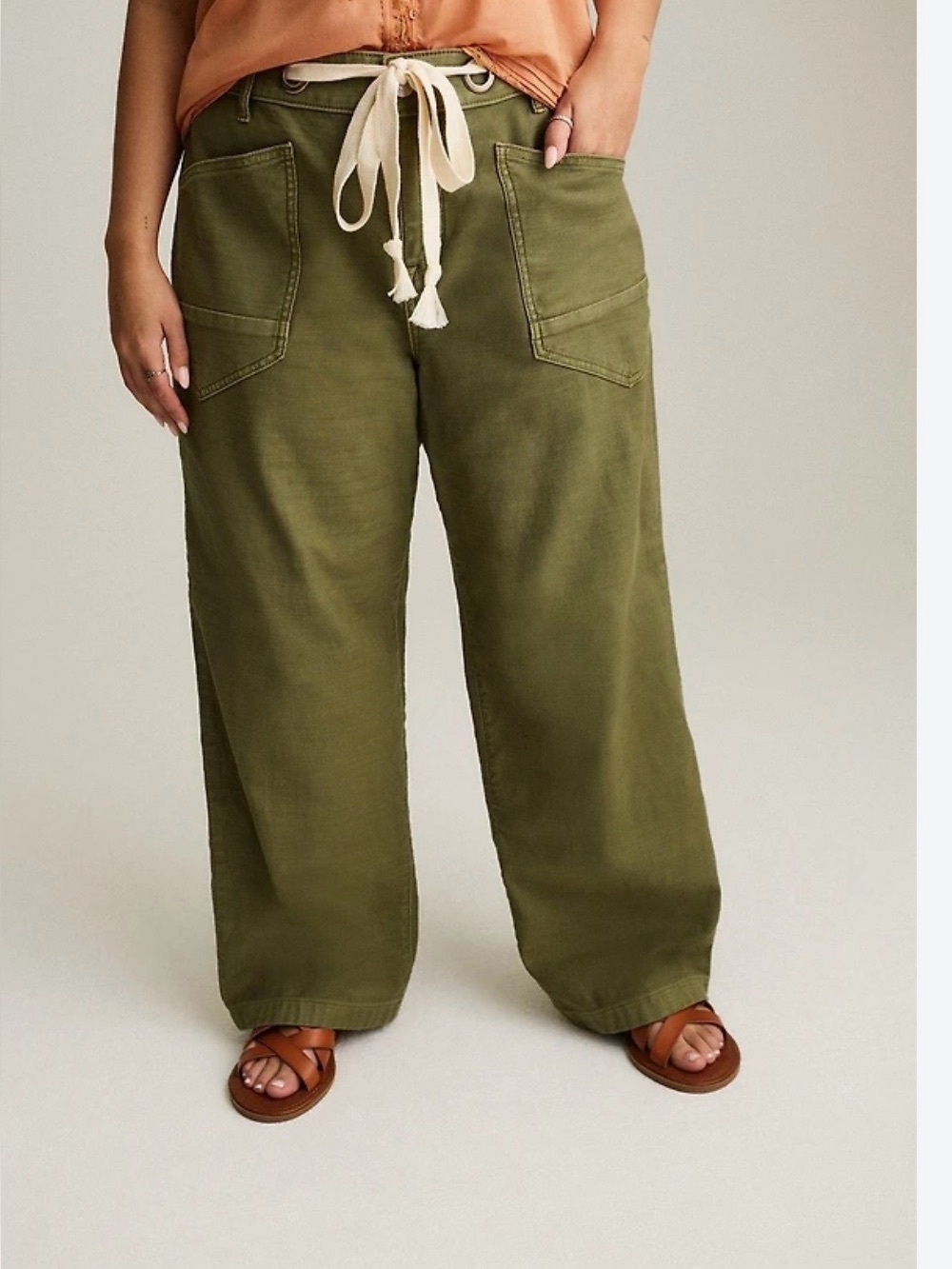 Torrid Festi Loose High-Rise Straight Pant